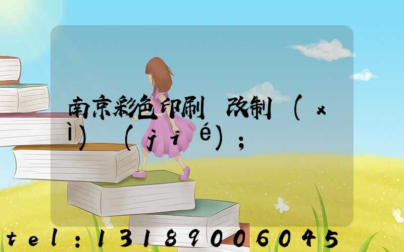 南京彩色印刷廠改制細(xì)節(jié)