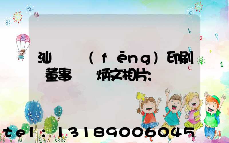 汕頭東風(fēng)印刷廠董事長黃炳文相片